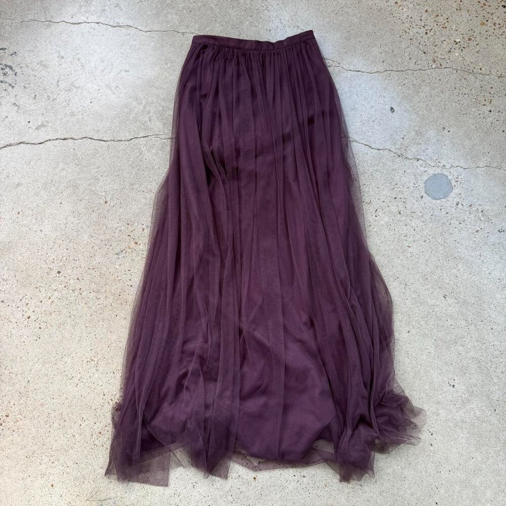 Purple Tule Maxi Skirt - Picture 2 of 7